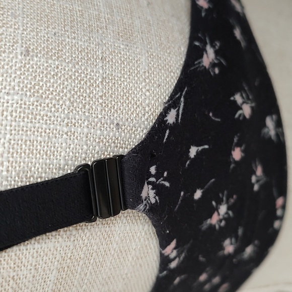 🖤 GUC Victoria's Secret T-shirt Floral Print Push Up Underwire Convertible Bra - Picture 8 of 9